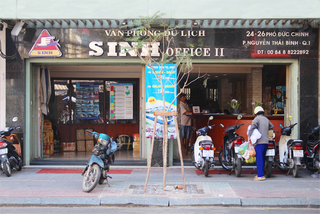 Nhà xe The Sinh Tourist Sinh Cafe Bến lịch trình giá vé